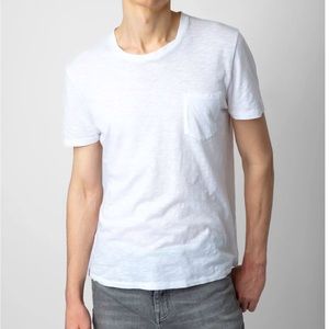 Zadig and Voltaire NEW Large white T-shirt